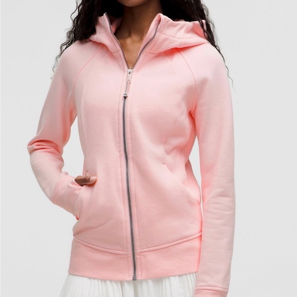 Lululemon strawberry milkshake full zip scuba size 4 - Picture 2 of 5